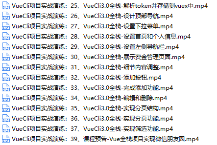 Vue Cli全栈项目-视频文件截图（2）