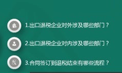 财务主管出口退税政策解读与实务操作视频培训讲座(行业财税 5章)