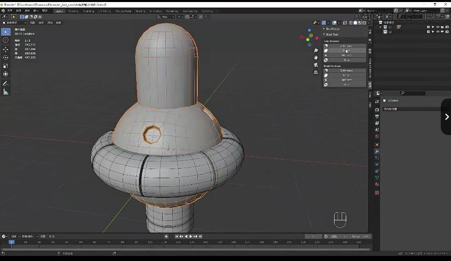 捕丁Blender2.9建模布线原理宝典