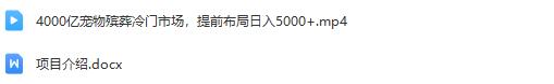 4000亿宠物冷门项目，日入5000+