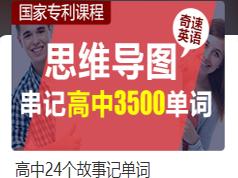 高中英语词汇思维导图速记高中英语3500单词教学视频