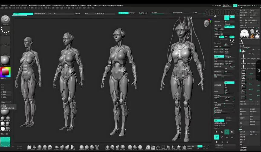 ZBrush硬表面建模技术全流程精讲视频