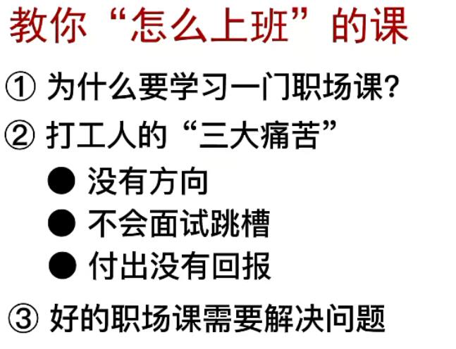 潘有义的《教你上班的课》，助您提升在职能力！