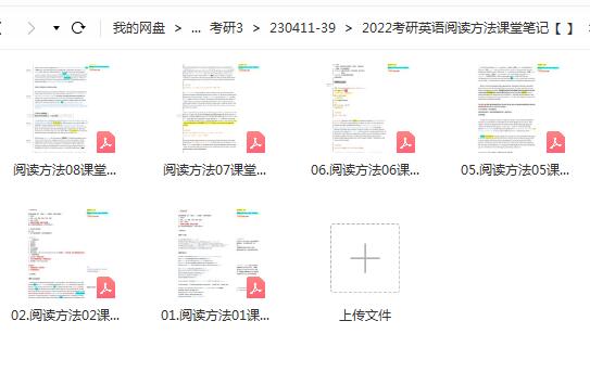 2022考研英语阅读方法课堂笔记