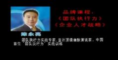 团队执行力-陈永亮团队执行力讲座视频在线学习与下载