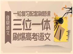 2019高考语文必刷题网课教学视频_高考语文刷题课程(15讲)