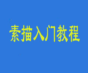 学习素描入门的全套自学视频教程