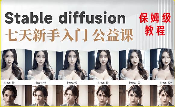 AI训练营stable diffusion基础教程