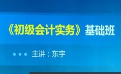 初级会计师之初级务实基础班培训