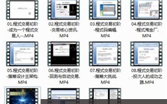 《程式交易初阶股票交易入门课》全套教学视频（海悦 11集）