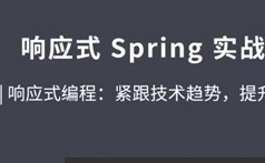 22节课系统了解Spring响应式编程视频课程