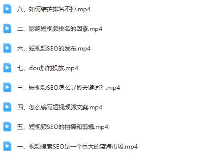 宋老师·短视频搜索引擎优化（SEO）优化技巧分享