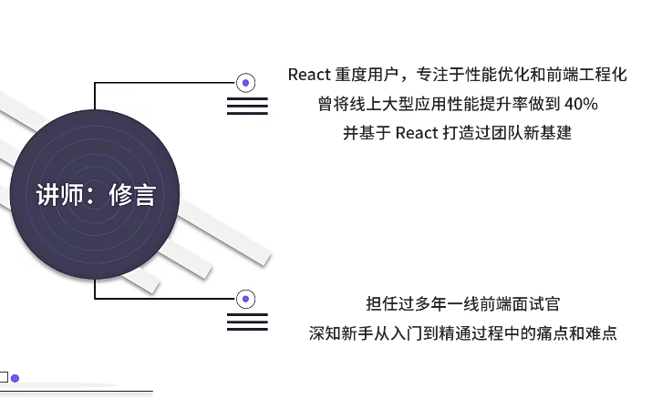 深入浅出搞定React视频，掌握知识