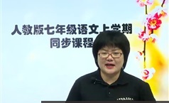 人教版初中语文七年级下册同步课本知识点教学视频教程47集全