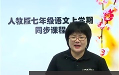 人教版初中语文七年级上册同步课本知识点教学视频教程40集全