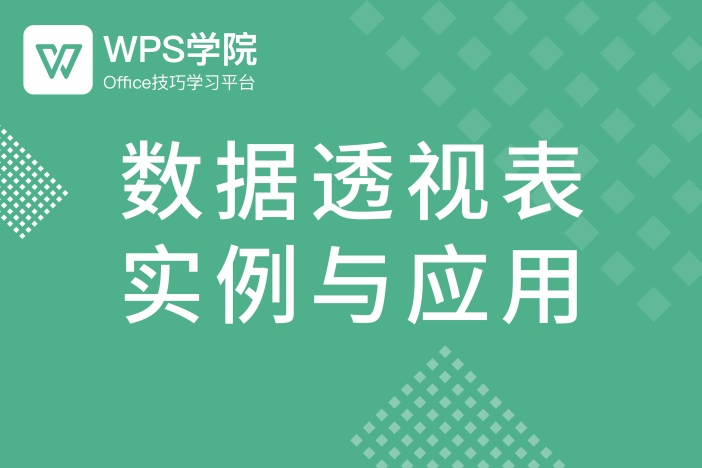 WPS数据透视表实例与应用